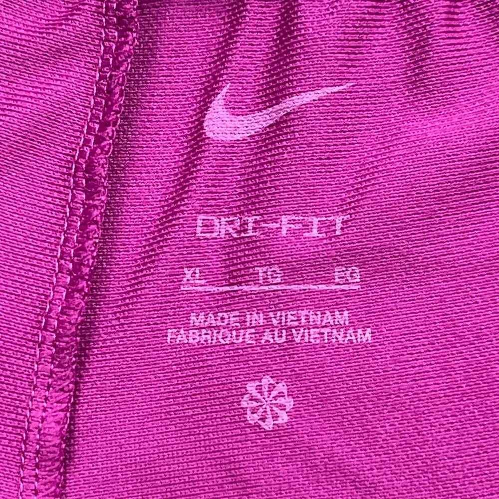 Nike Shorts Womens XL Magenta Dri-FIT Attack Mid-Rise 5